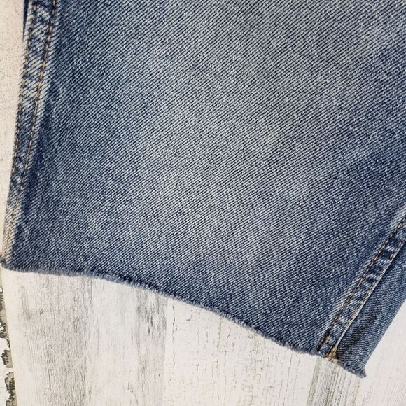 Hudson Freya Denim Biker Shorts Sz 24 - Picture 4 of 10